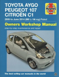Toyota Aygo, Peugeot 107 & Citroen C1 Petrol ('05-June'14) 05 To 14: 2005-14