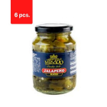 Jalape&ntilde;o konserv MIKADO, viilutatud, 370 g / 190 g x 6 tk. pakett