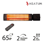 Infrapuna soojuskiirgur Heatum H2000R URBAN MUST