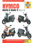Kymco Agility & Super 8 Scooters (05 - 15): 1995 to 2016