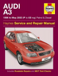 Audi A3 Petrol And Diesel Service And Repair Manual: 96-03
