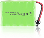 1 tk 6V Ni-MH 2400 mAh laetav aku kaugjuhtimispuldi autole 6V Ni-MH 2400 mAh