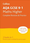 AQA GCSE 9-1 Maths Higher All-in-One Complete Revision and Practice: Ideal for Home Learning, 2023 and 2024 Exams edition, Higher tier, AQA GCSE Maths Higher Tier All-in-One Revision and Practice