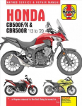 Honda CB500F/X & CBR500R update (13 -20): 2013 to 2020