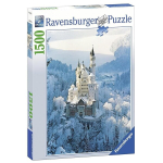 Ravensburger - Puzzle 1500 Neuschwanstein Castle in Winter