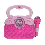Jouet - Reig - Hello Kitty - Mikrofon med h&oslash;jtaler - Lyser&oslash;d h&aring;ndtaske - Til b&oslash;rn fra 3 &aring;r