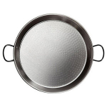 Poleeritud terasest paella pann - VAELLO - La Valenciana - Diameter 50 cm - Sobib 14 inimesele