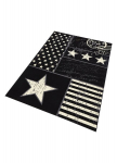 Vaip Hanse Home City Mix Stars Black 140x200 cm