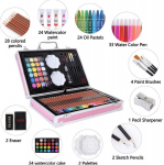 Joonistus- ja kunstikomplekt 145 tk roosa, Renoir &uuml;kssarvik