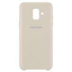 Tagakaaned Samsung    A6 2018 A600 Dual Layer Cover  Gold
