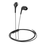 Mikrofoniga juhtmega k&otilde;rvaklapid Hoco M40, 3,5 mm, mustad