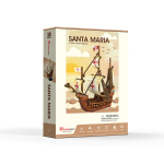 3D pusle Santa Maria laev Cubic Fun, 93-osaline