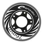 Rulluiskude rattad Spokey, PU 76x24 mm