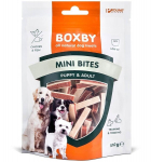 Naturaalne maius koerale Boxby Mini Bites, kanaliha ja kalaga, 100 g