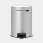 Pedaaliga pr&uuml;gikast 5l, NewIcon, Metallic grey, Brabantia