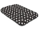 Padi Hobbydog Eco Prestige R1, 90x60x8 cm, must k&auml;paj&auml;lgedega