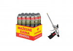 Montaaživaht akendele ja ustele PENOSIL Window & Door Elastic, 750 ml x 12 tk + p&uuml;stol