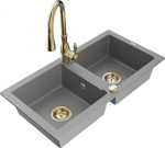 Graniidist k&ouml;&ouml;givalamu Mexen Mario koos segisti ja sifooniga, Grey+Gold