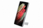 Samsung Clear Standing Cover telefonile Samsung Galaxy S21 Ultra, Transparent