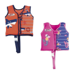 Ujumisvest Bestway Swim Safe Swim Jacket, M/L, roosa/oranž