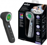 Kontaktt&euml; thermomet&euml;r me ekran dixhital me kod ngjyrash i sakt&euml; 2 sekonda p&euml;r bebe dhe f&euml;mij&euml; Braun Sensian 7