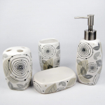 Keraamiline vannitoa aksessuaaride komplekt "Benedomo"