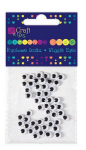 Liikuvad silmad, 6 mm, 50 tk.