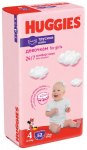 P&uuml;ksm&auml;hkmed HUGGIES PANTS Girls 4 (9-14 kg) Mega, 52 tk.
