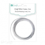 H&otilde;bedane traat 2 mm, 5m