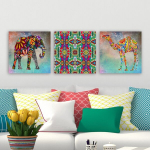 Kolmeosaline reproduktsioon Elevant ja kaamel