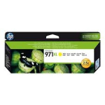 HP 971XL originaalkollane suure mahutavusega tindikassett (CN628AE) HP Officejet Pro X451/X476/X551/X576 jaoks