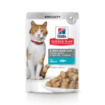 Hill's Science Plan Sterilised Cat Young Adult toit forelliga kassidele, 12 x 85 g