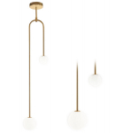 Laelamp rippuvad klaasist kuulid APP964-2CP