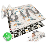 Kokkupandav kahepoolne treeningmatt 200 x 180 x 1 cm