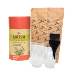 Taimne tumepunane juuksev&auml;rv Mahogany, Sattva Ayurveda, 150g