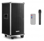 Vonyx ST095 kaasaskantav k&otilde;lar 8" CD/UHF/MP3/BT