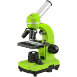 BIOLUX SEL - BRESSER JUNIOR student microscope - 40x-1600x magnification - experiment kit - green