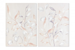 Maal DKD Home Decor Lehed (2 &Uuml;hikut) (50 x 3 x 70 cm)