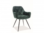 2 tooli komplekt Signal Meble Cherry, roheline