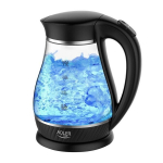 AD 1274 Elektriline teekann 1,7L 2200W Klaas ja Must - AD - Elektriline teekann - 1,7L - 2200W