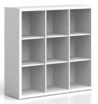 Riiul Nepo Plus REG/12/12, valge