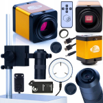 Mikroskoobi komplekt PEGASUS Pro 12 MB &ndash; 12MP HDMI Kaamera, 100x Objektiiv, LED Valgusti, C-Mount