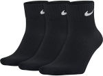 Nike madalad sokid 3 tk, must