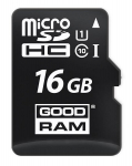 GoodRam m&auml;lukaart 16GB microSDHC kl. 10 UHS-I + adapter