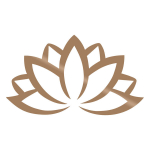 Metallist seinakaunistus Lotus Flower 2 Copper, 60x35 cm