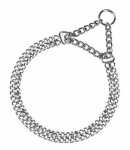 Ferplast kaelarihm poolpoov kroom, h&otilde;bedane, erinevad suurused