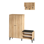 Esikukomplekt Kalune Design Jess, pruun