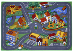 Rebel Roads laste vaip Country Life 95x133 cm