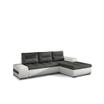 Nurgadiivanvoodi NORE Ottavio, hall/valge