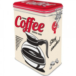 S&auml;ilituspurk sulguriga / Strong coffee served here